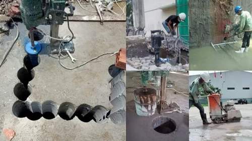 Dịch vụ khoan cắt bê tông tại Đồng Phú Bình Phước